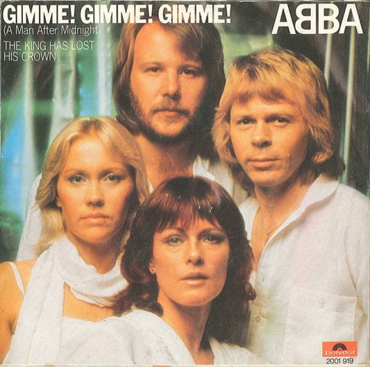 ABBA : Gimme! Gimme! Gimme! (A Man After Midnight) (7", Single)