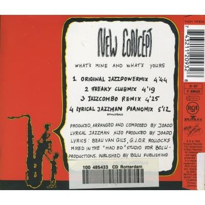 New Concept (2) : What's Mine And What's Yours (CD, Maxi)