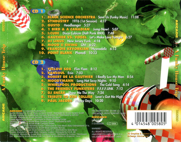 Robert De La... Gauthier : A Funky House Trip - The Second Trip (2xCD, Mixed)