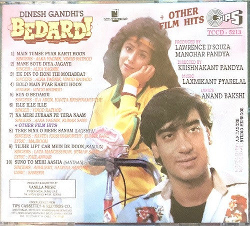 Laxmikant-Pyarelal, Anand Bakshi : Bedardi (CD)