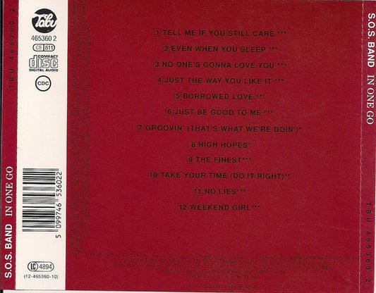 The S.O.S. Band : In One Go (CD, Comp, Mixed)