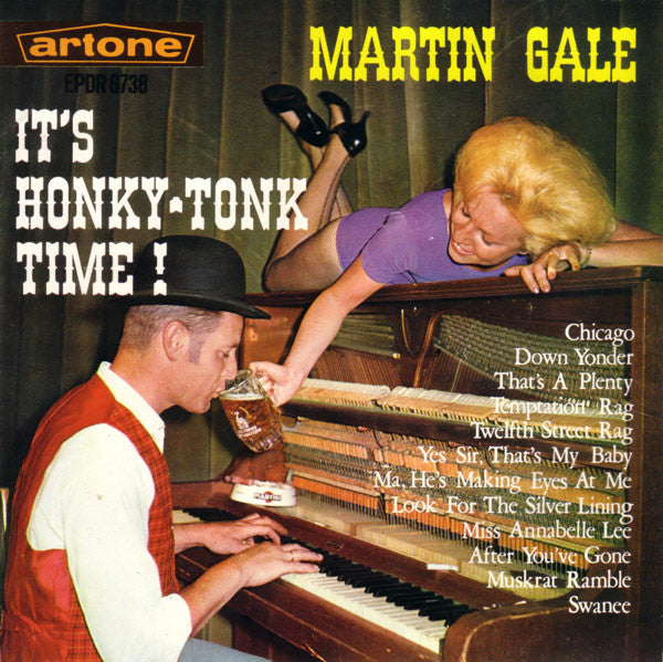 Martin Gale : It's Honky-Tonk Time!!! (7", EP)