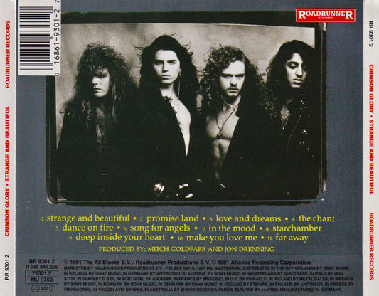 Crimson Glory : Strange And Beautiful (CD, Album)