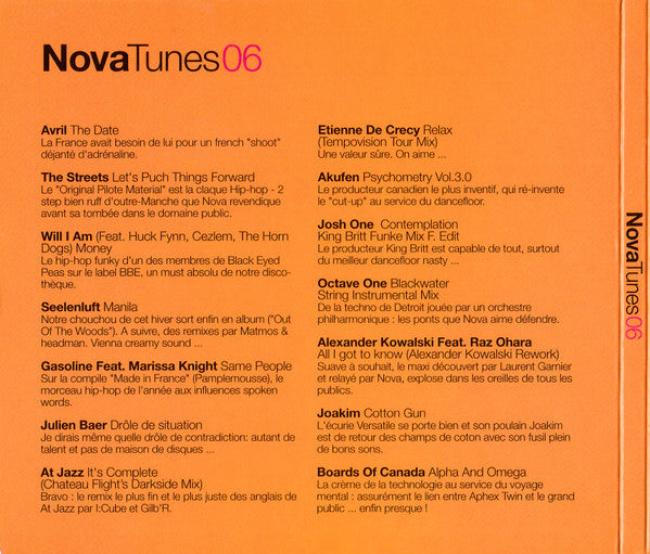 Various : Nova Tunes 06 (CD, Comp)