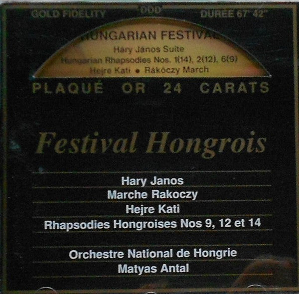 Hungarian State Orchestra, Mátyás Antal : Hungarian Festival (CD, Album, Pla)