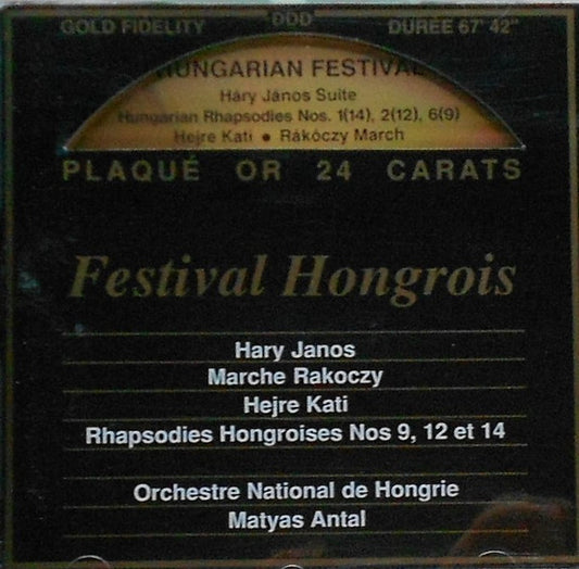 Hungarian State Orchestra, Mátyás Antal : Hungarian Festival (CD, Album, Pla)