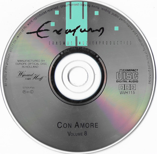 Various : Con Amore Volume 8 (CD, Comp)
