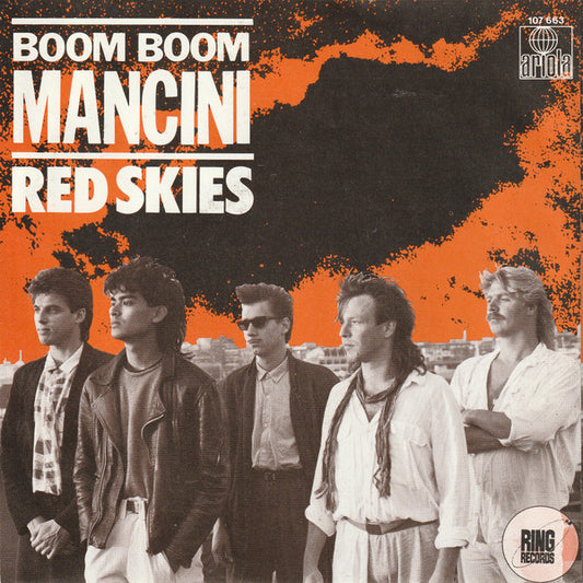 Boom Boom Mancini : Red Skies (7", Single)