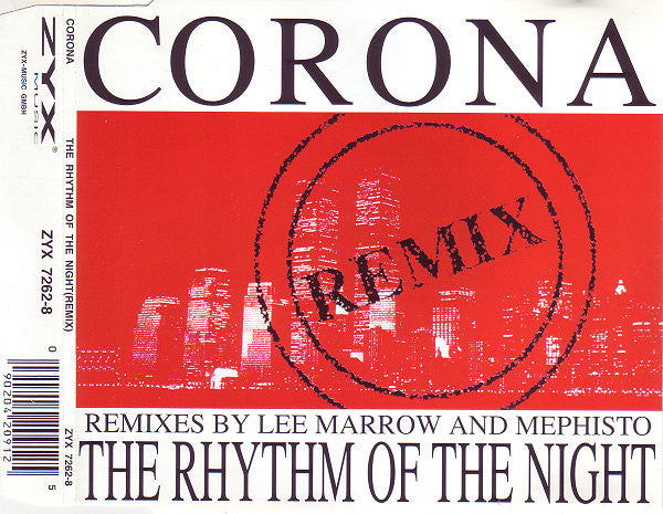 Corona : The Rhythm Of The Night (Remix) (CD, Maxi)
