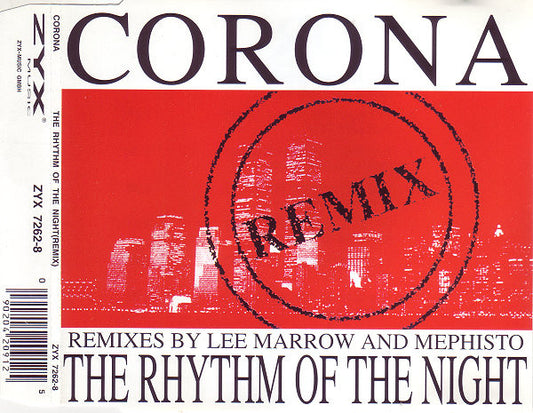 Corona : The Rhythm Of The Night (Remix) (CD, Maxi)