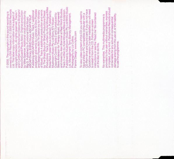 Kylie Minogue : Spinning Around (CD, Maxi, Enh)