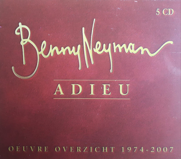 Benny Neyman : Adieu (Oeuvre Overzicht 1974 - 2007) (5xCD, Comp + Box)