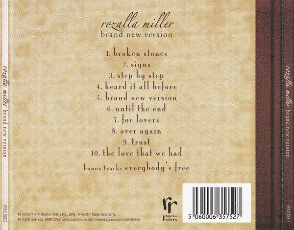 Rozalla Miller : Brand New Version (CD, Album)