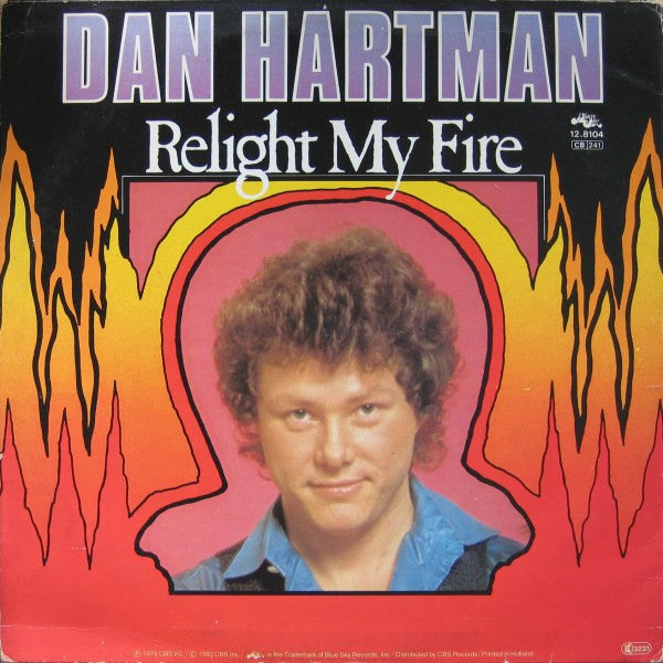 Dan Hartman : Relight My Fire (12", Maxi, P/Mixed)