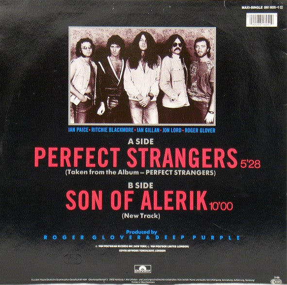 Deep Purple : Perfect Strangers (12", Maxi)