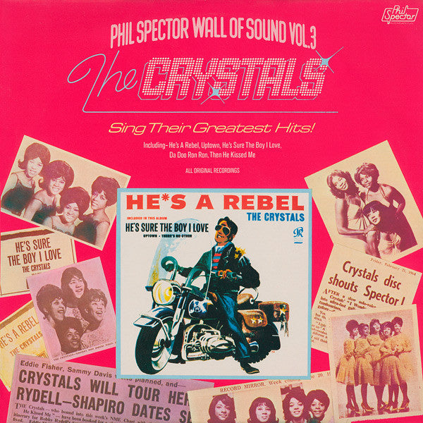 The Crystals : The Crystals Sing Their Greatest Hits (LP, Comp)