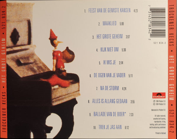 Tröckener Kecks : Het Grote Geheim (CD, Album)