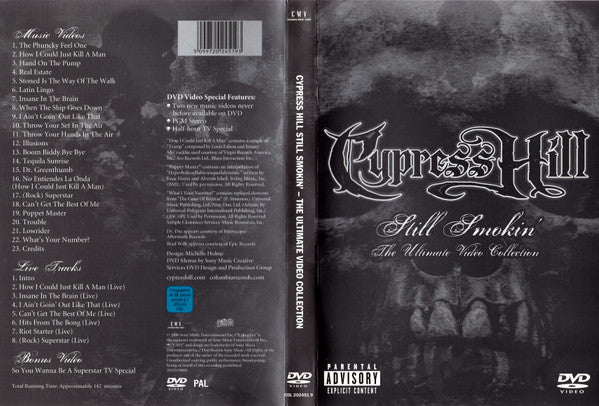 Cypress Hill : Still Smokin' - The Ultimate Video Collection (DVD-V, Comp, PAL)