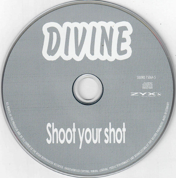 Divine : Shoot Your Shot (Reload Radio Mix) (CD, Single)