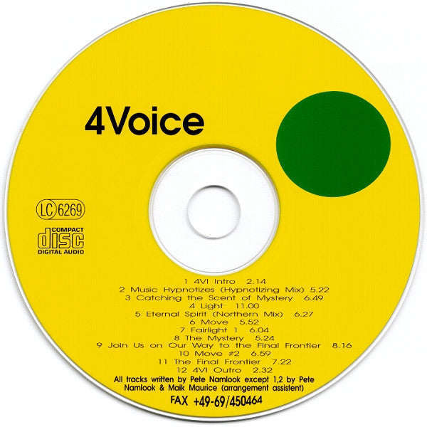 4Voice : 4Voice (CD, Album, Ltd)