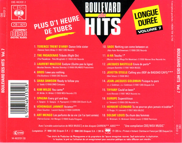Various : Boulevard Des Hits Volume 7 (CD, Comp)