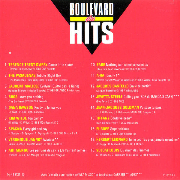 Various : Boulevard Des Hits Volume 7 (CD, Comp)