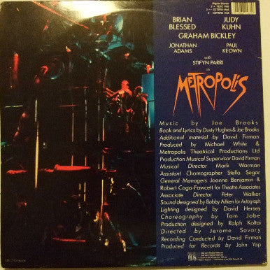 "Metropolis" Original London Cast : Metropolis (2xLP, Album)