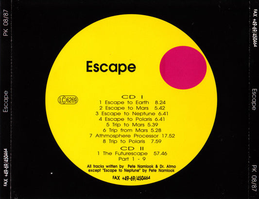 Escape : Escape (CD, Album, Comp, Ltd, P/Mixed + CD, Ltd)
