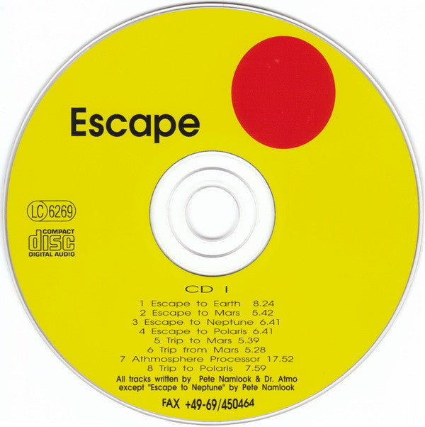 Escape : Escape (CD, Album, Comp, Ltd, P/Mixed + CD, Ltd)