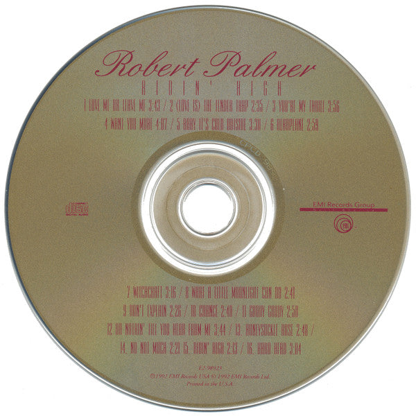 Robert Palmer : Ridin' High (CD, Album)