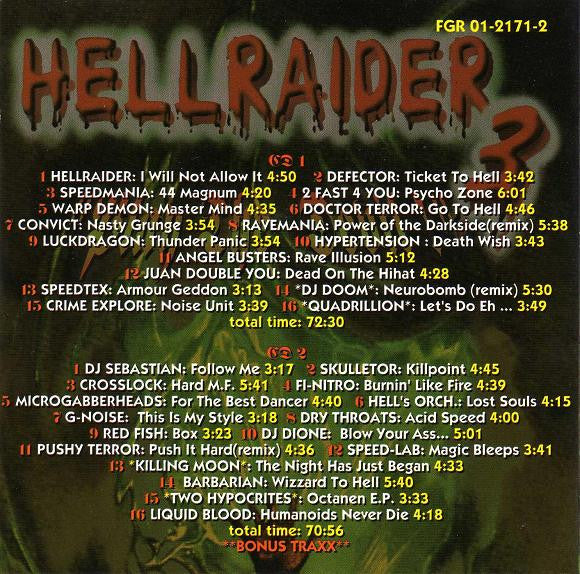 Various : Hellraider 3 (Play The Devil!) (2xCD, Comp)