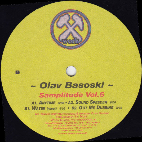 Olav Basoski : Samplitude Vol.5 (12")