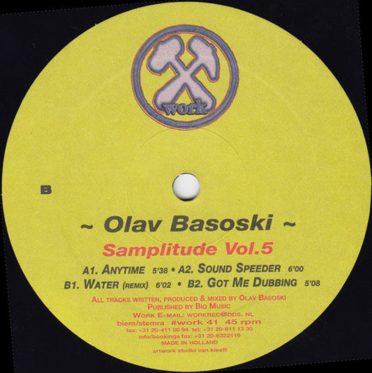 Olav Basoski : Samplitude Vol.5 (12")