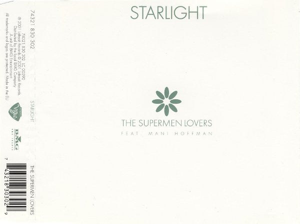 The Supermen Lovers Feat. Mani Hoffman : Starlight (CD, Maxi)