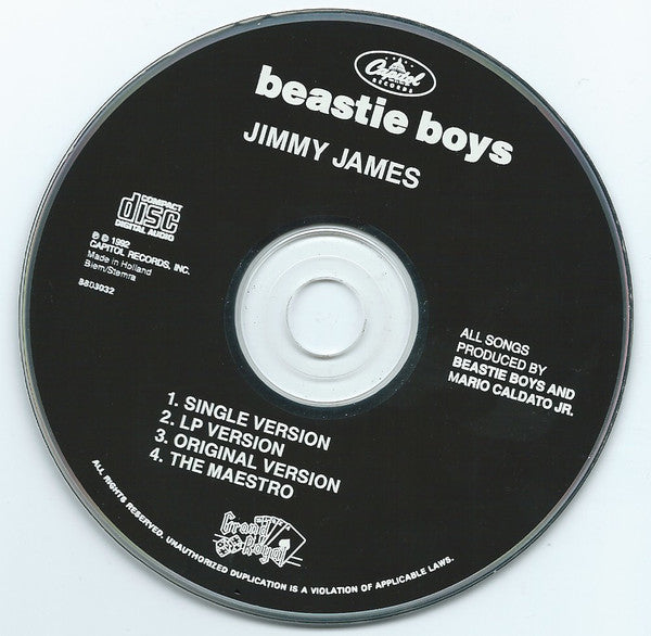 Beastie Boys : Jimmy James (CD, Single)