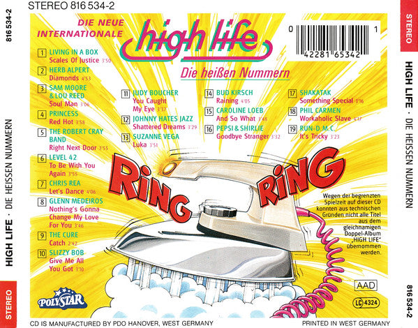 Various : High Life - Die Heißen Nummern (CD, Comp)