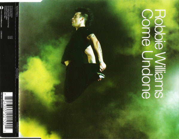 Robbie Williams : Come Undone (CD, Single, Enh)