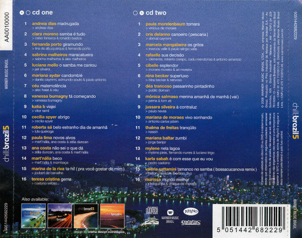 Various : Chill: Brazil 5 (2xCD, Album, AA)