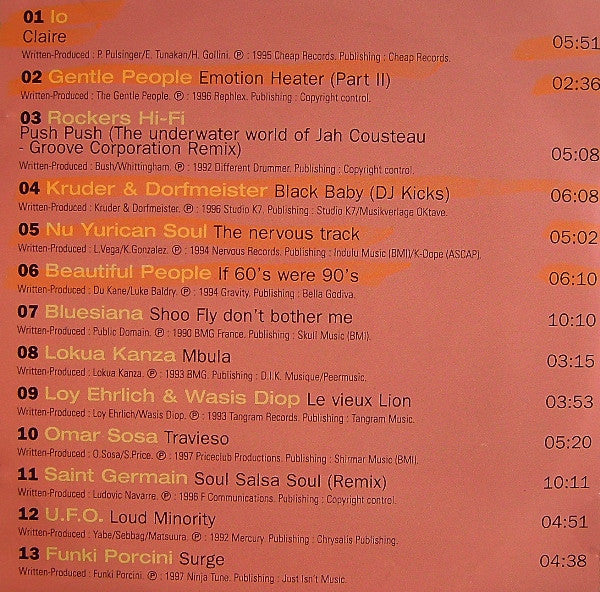 Various : Nova Grooves #01 (CD, Comp)