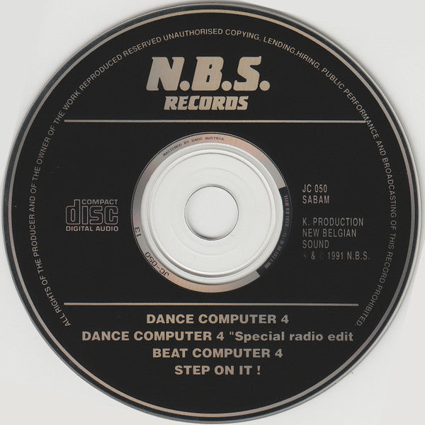 Various : Dance Computer 4 (CD, Maxi)