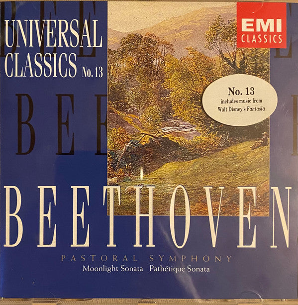 Various : Beethoven : Pastoral Symphony - Moonlight Sonata - Sanderling - Gieseking (CD, Album, Comp)