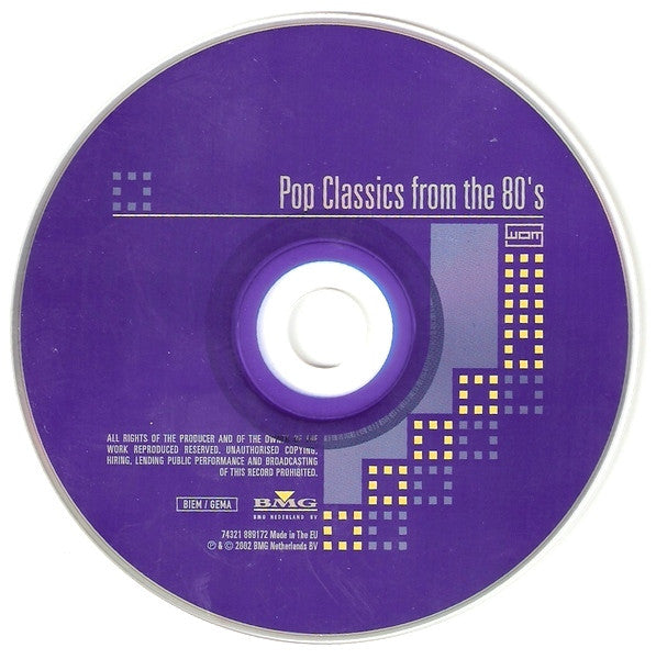 Various : Pop Classics From The 80's (CD, Comp)