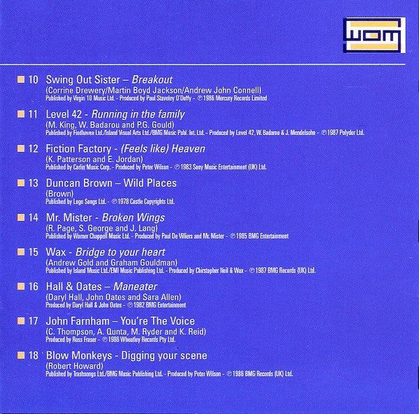 Various : Pop Classics From The 80's (CD, Comp)