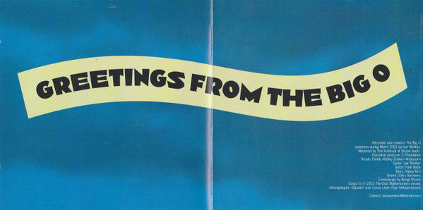 Oslo Motherfuckers : Greetings From The Big O (CD, EP)