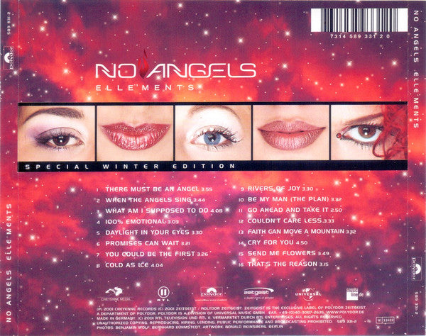 No Angels : Elle'ments (CD, Album, Spe)