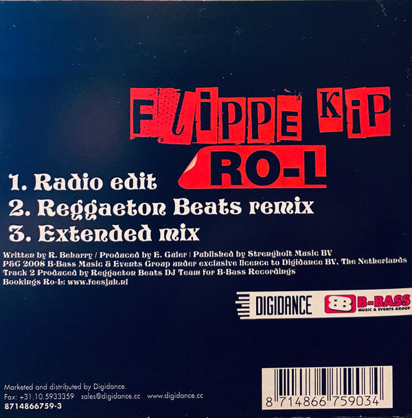 Ro-L : Flippe Kip (CD, Maxi, Car)