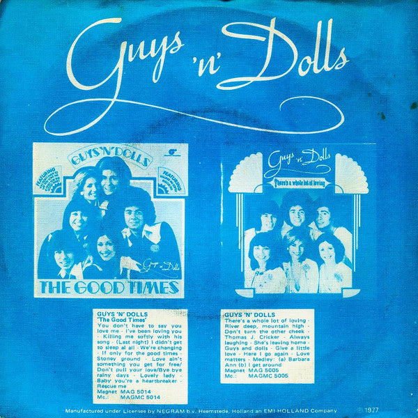 Guys 'n Dolls : You Don't Have To Say You Love Me (7", Single)
