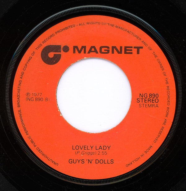 Guys 'n Dolls : You Don't Have To Say You Love Me (7", Single)