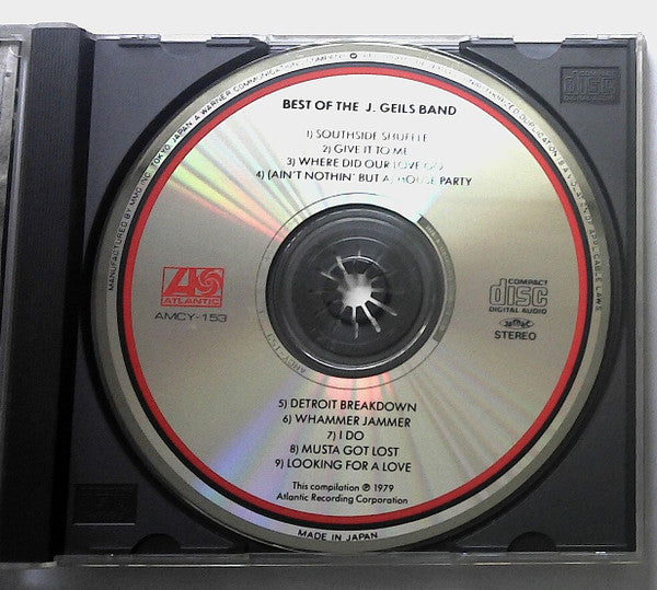 The J. Geils Band : Best Of The J. Geils Band (CD, Comp, RE)