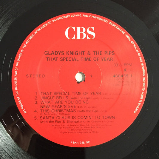 Gladys Knight And The Pips : That Special Time Of Year (LP, Album, RE)